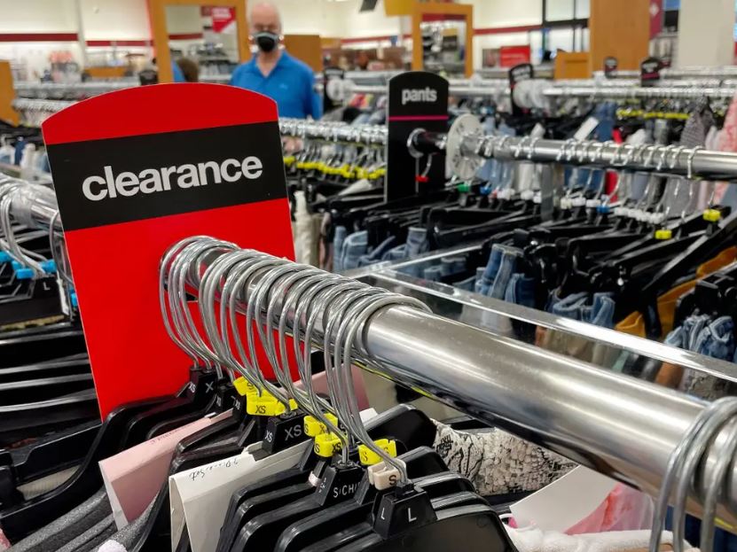 A 61-year-old retiree says she bought $100 coats for $2.75 apiece as bargain stores are flooded with overstock from big retailers, report says